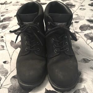 Safety Girl Women's Soft Toe Work Boots - Black